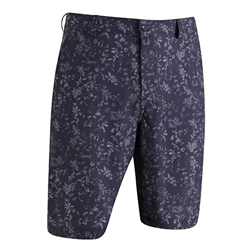 M MAELREG Golf Shorts Men Print Quick Dry 10'' Inseam Stretch Waist Flat Front Flex Casual Mens Shorts