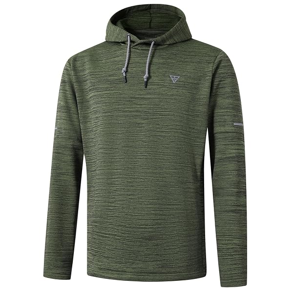 M MAELREG Hoodies for Men Golf Fleece Hooded Sweatshirts Dry Fit Athletic Lightweight Casual Midlayer Mens Hoodies Pullover