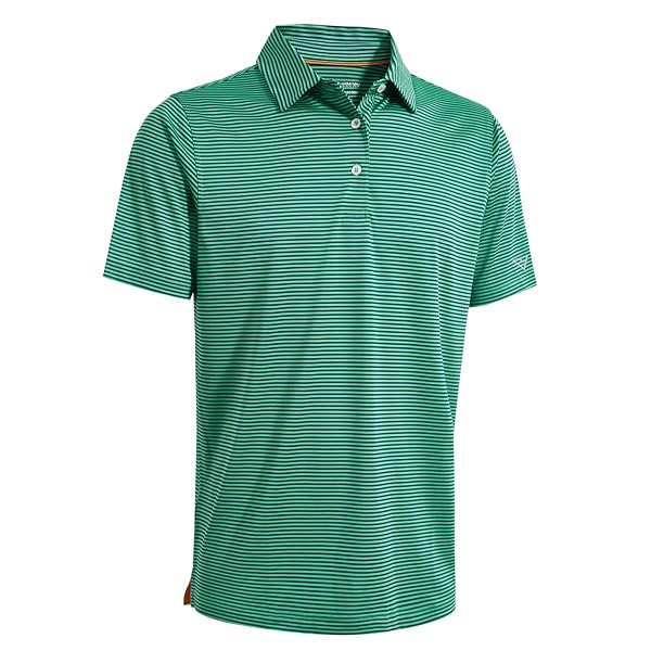 Boys Polo Shirts Short Sleeve Striped Performance Moisture Wicking Dry Fit Golf Shirts for Boys Youth Kids