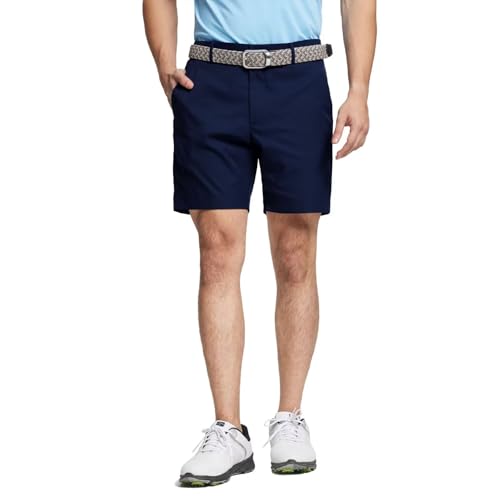 M MAELREG Golf Shorts Men 7 inch 9 inch Quick Dry Stretch Waist Moisture Wicking Water-Repellent Flat Front Flex Mens Shorts