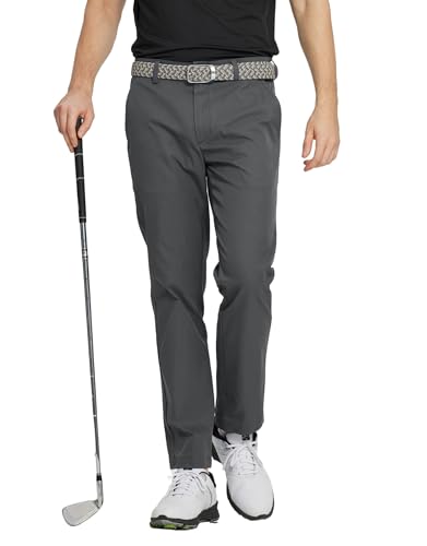M MAELREG Golf Pants Men Quick Dry - 30"/32"/34" Stretch Lightweight 5 Pockets Water-Resistant Casual Mens Dress Pants