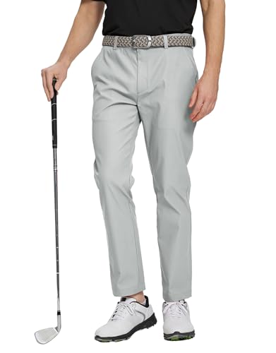 M MAELREG Golf Pants Men Quick Dry - 30"/32"/34" Stretch Lightweight 5 Pockets Water-Resistant Casual Mens Dress Pants