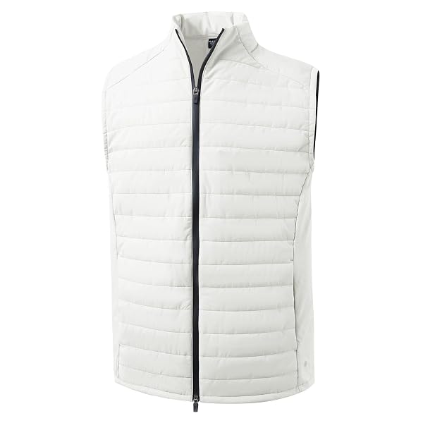 M MAELREG Mens Lightweight Puffer Vest Water-Resistant Winter Outerwear Full Zip Sleeveless Jacket for Outdoor Golf