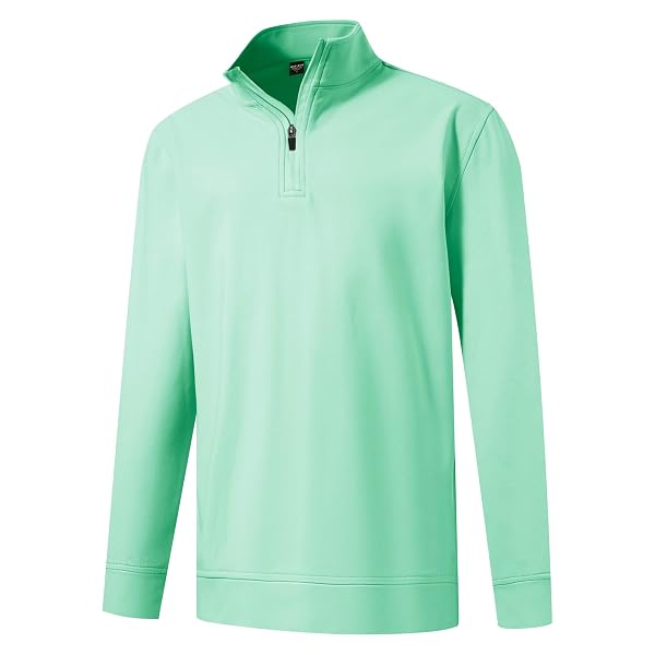 M MAELREG Boys Long Sleeve Quarter Zip Pullover Fleece Warmth Mock Neck Solid Youth Sweatshirt Winter Clothes for Kids