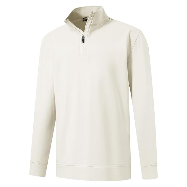 M MAELREG Boys Long Sleeve Quarter Zip Pullover Fleece Warmth Mock Neck Solid Youth Sweatshirt Winter Clothes for Kids