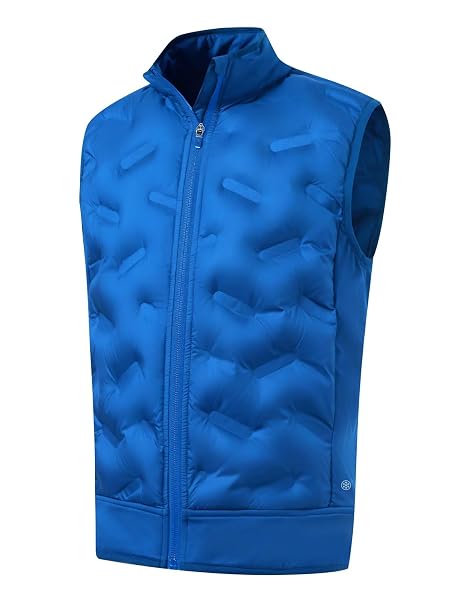 Boys Puffer Full Zip Vest Lightweight Kids Sleeveless Jacket with Pockets