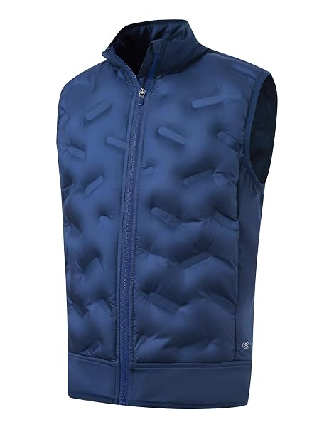 Boys Puffer Full Zip Vest Lightweight Kids Sleeveless Jacket with Pockets
