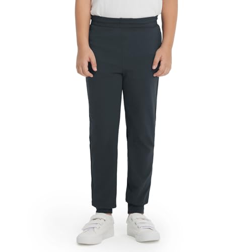 M MAELREG Boys Joggers Pants with 4 Zipper Pockets Running Track Pants Lightweight Quick Dry Sweatpants for Sports Outdoor