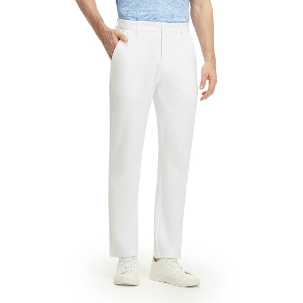 M MAELREG Golf Pants Men Stretch Dress Casual Business Pants with Pockets