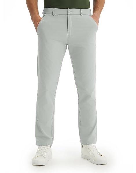 Men's Golf Pants 30"/32"/34" Inseam Golf Pants Men Stretch with 5 Pockets