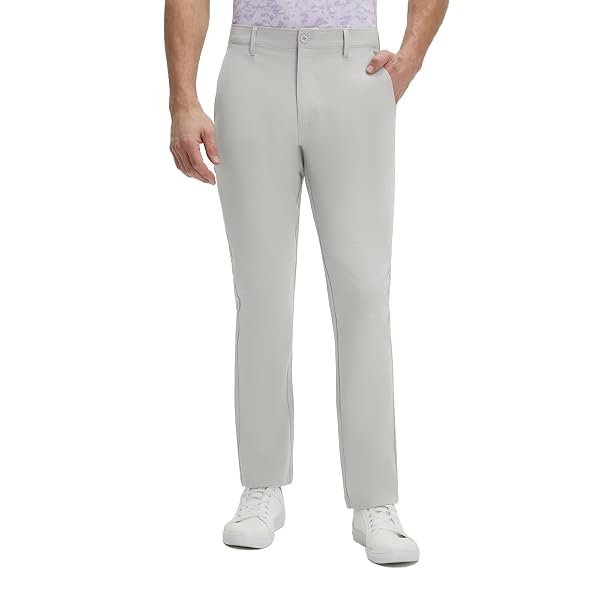 M MAELREG Mens Golf Pants Lightweight Water-Resistant Quick Dry Casual Pants 30"/32"/34" Stretch Work Dress Comfy Trousers