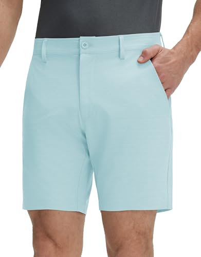 M MAELREG Golf Shorts for Men 7 Inch Inseam with 5 Pockets for Travel