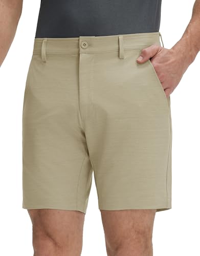 M MAELREG Golf Shorts for Men 7 Inch Inseam with 5 Pockets for Travel