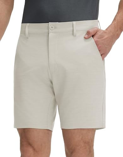 M MAELREG Golf Shorts for Men 7 Inch Inseam with 5 Pockets for Travel