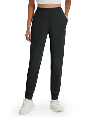 M MAELREG Womens Joggers with Pockets 26"/28"/30" Stretch Drawstring Tapered Running Sweatpants for Women Golf Lounge Workout