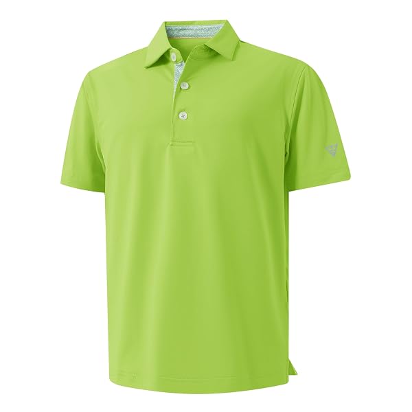 M MAELREG Boys Polo Shirt Youth Short Sleeve Performance Clothes Dry Fit Stretch Active Casual Collared Kids Golf Shirts