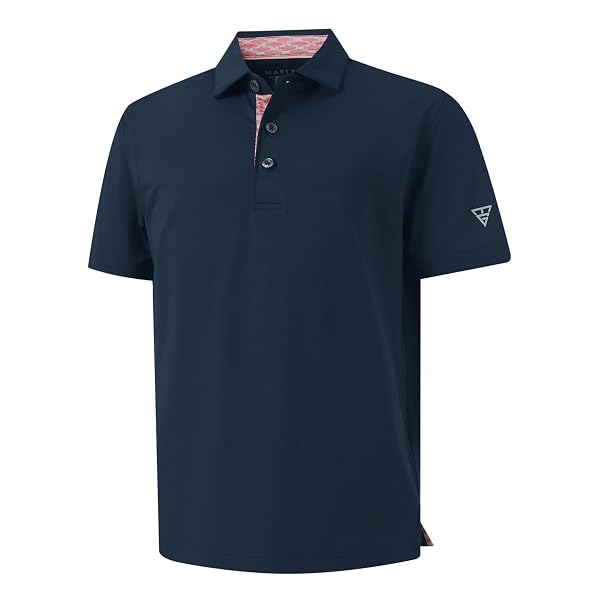 M MAELREG Boys Polo Shirt Youth Short Sleeve Performance Clothes Dry Fit Stretch Active Casual Collared Kids Golf Shirts