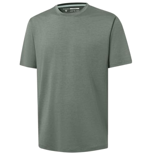 M MAELREG Men's T-Shirts Casual Quick Dry Moisture Wicking Athletic Workout Shirts for Men Short Sleeve Gym Tee Tops