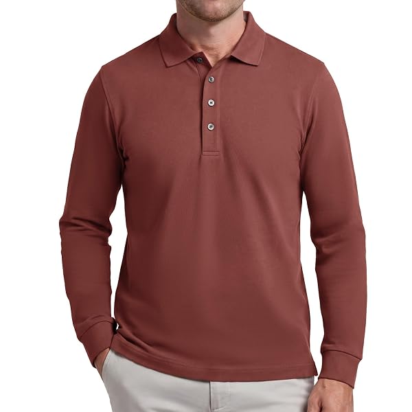 M MAELREG Golf Shirts for Men Dry Fit Moisture Wicking Collared Polo Shirts