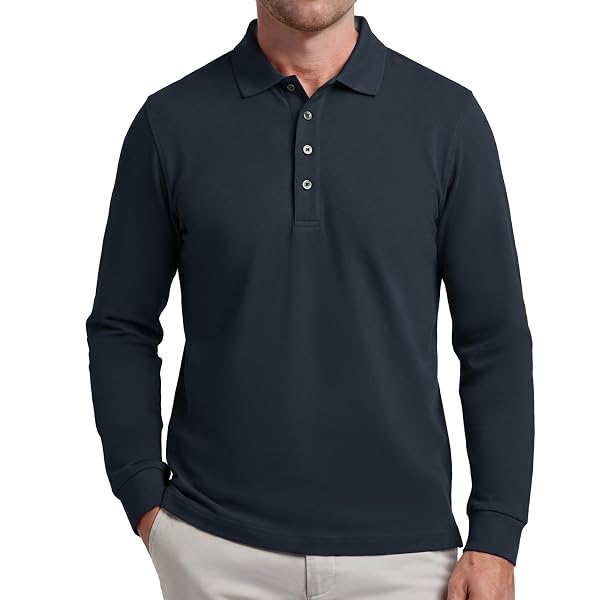 M MAELREG Golf Shirts for Men Dry Fit Moisture Wicking Collared Polo Shirts