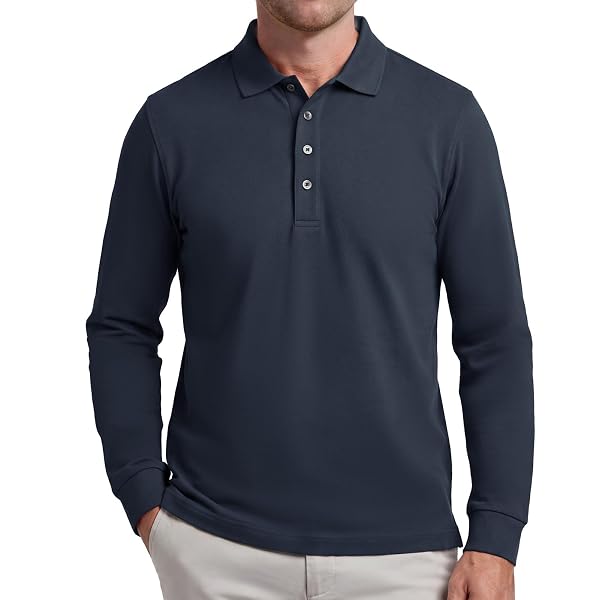 M MAELREG Golf Shirts for Men Dry Fit Moisture Wicking Collared Polo Shirts