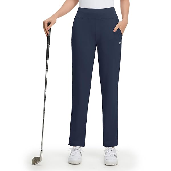 M MAELREG Womens Business Casual Pants Stretch Travel Slacks Golf Pants
