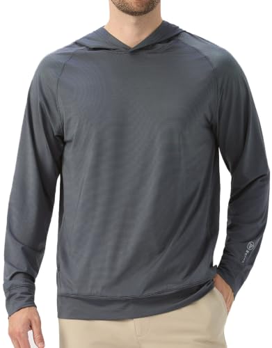 M MAELREG Mens Hoodies Pullover Dry Fit Lightweight Sweatshirts with Pocket
